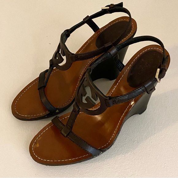 SOLD Authentic Gucci Wedges - Picture 6 of 13